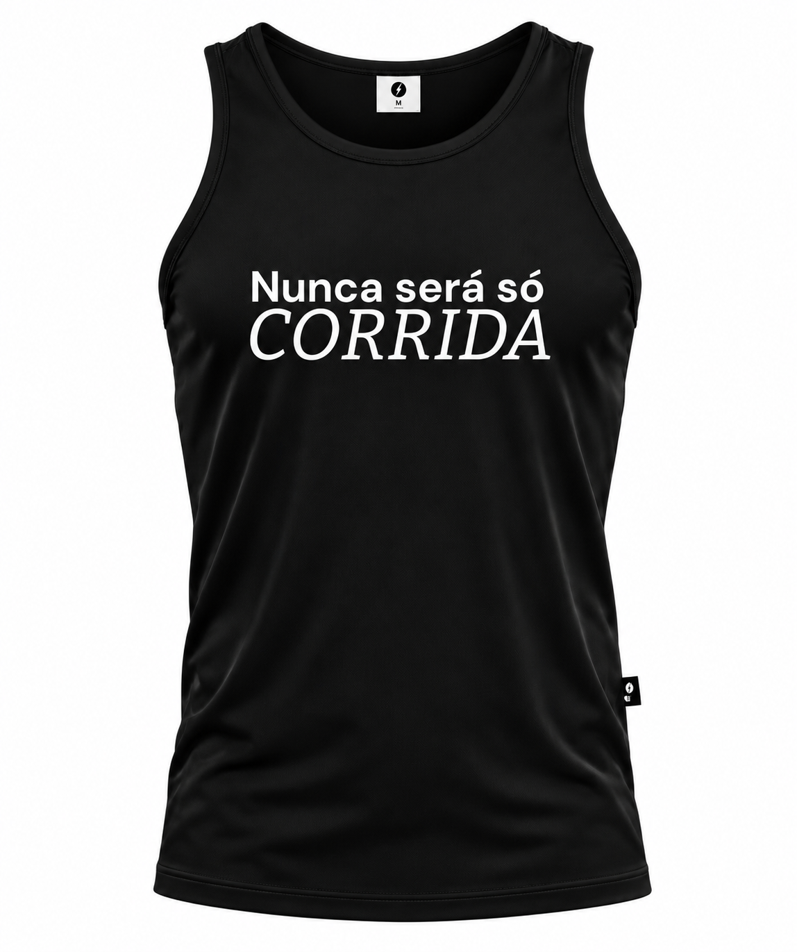 Camisa Regata Nunca será só Corrida